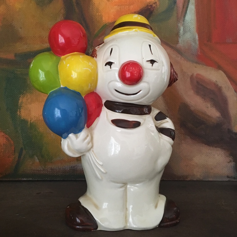 🎈Vintage Clown Bank🎈